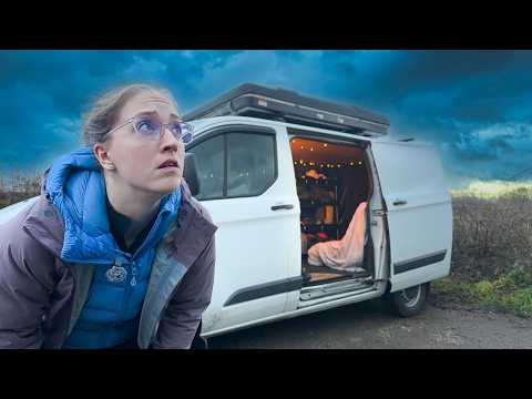A Noisy Night Stealth Camping in My Van