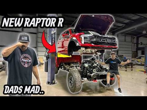 Brand New Engine Yanked From 2025 Ford Raptor R..