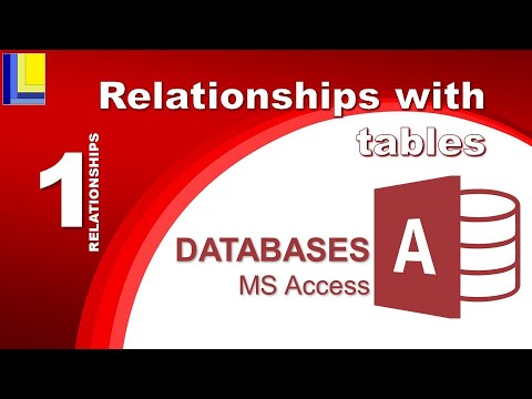 MS Access - Relationships Part 1: Relationships with tables