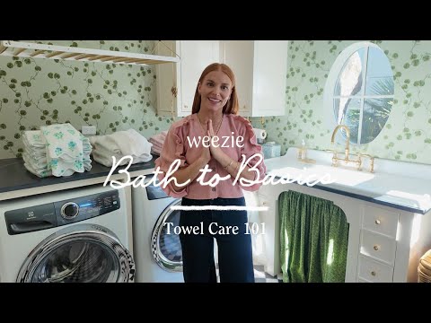 How to Wash, Dry & Keep Towels Soft | Bath to Basics