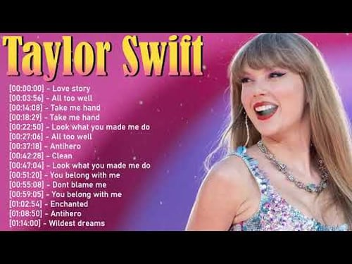 🎤 Taylor Swift 🌟 American pop and country superstar known for heartfelt lyrics and memorable hits 🎶