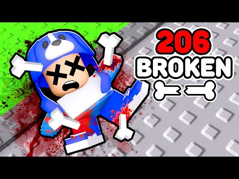 I Broke 9,212,432 BONES as a BRAINROT in Roblox!