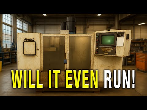 This Abandoned Fadal CNC Was a Total Mystery… Until I Powered It On