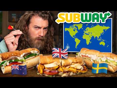 International Subway Taste Test