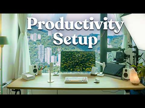 My Productivity Desk Setup Tour (2025)