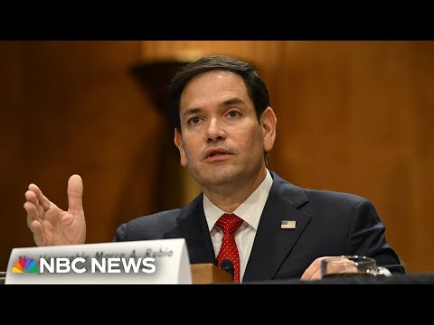 LIVE: Marco Rubio testifies at Senate hearing on Venezuela | NBC News