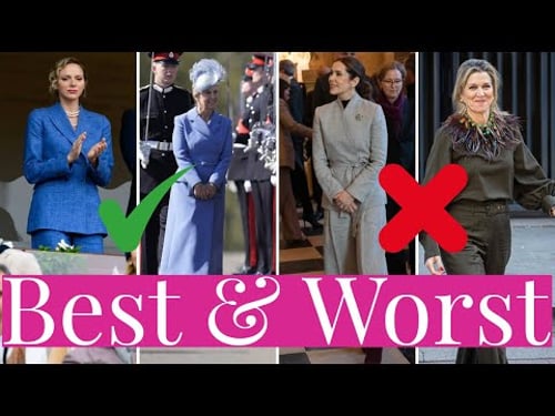 Best & Worst: Queen Maxima's Lion King Ensemble, Duchess Sophie in Blue, Queen Mary in France