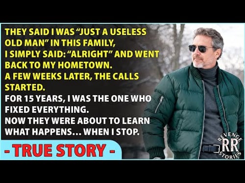 They Said I Was “Just A Useless Old Man” In This Family — So I Let The Truth Speak For Me.