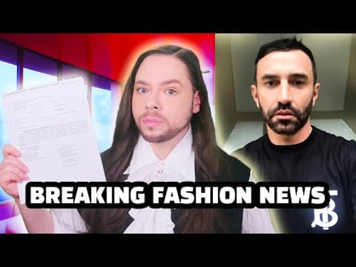 Riccardo Tisci in Hot Water - BREAKING: Disturbing Fashion Industry Scandal