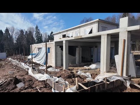 Monolithic Frame House: Construction Inspection and More Mistakes