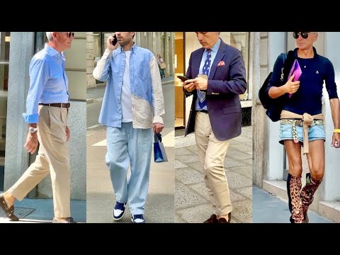 🔥Easy August -September 2025 Wardrobe for Men • Italian Men’s Street Style • Milan Men’s Shopping
