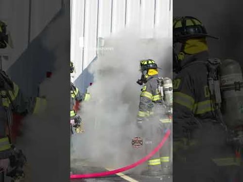 Active Fire in a sprinkler system pump room in Toms River. 