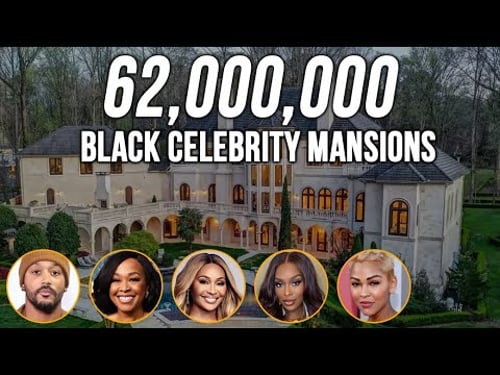 Black Celebrity Home Tours (MeaghanGoode, RomeoMiller, CynthiaBailey, ShondaRhimes)