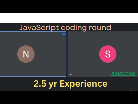 React js coding round interview | 2 year experience | Selected π