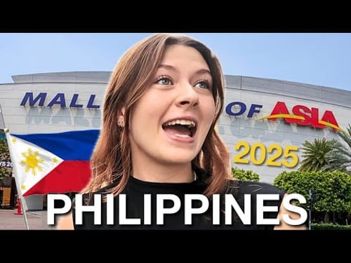 First Time Inside FILIPINO MALL! Best in the World? (MOA)