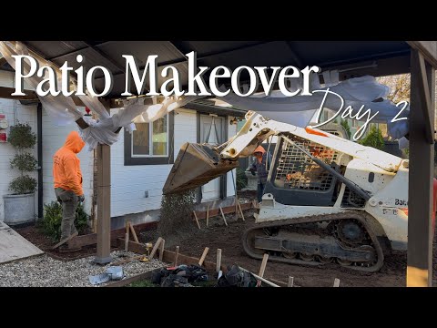 Patio Renovation: Framing, Gravel & Small Revisions || Visit Our Garden