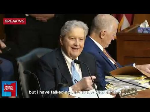 Senator Kennedy supports Anna St. John's nomination in Senate Judiciary Committee.