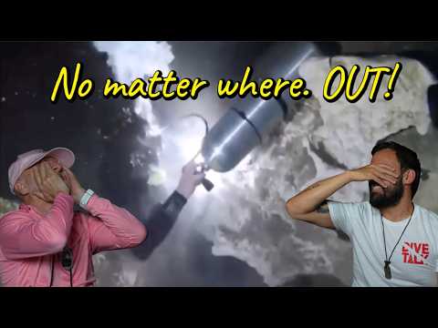Divers React to cave divers debating where to go as time and air runs out