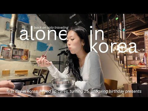 what being alone in Korea really feels like.