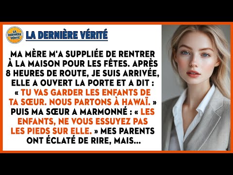 Ma Mère M'a Suppliée De Rentrer À La Maison Pour Les Fêtes. Après 8 Heures De Route, Je Suis...