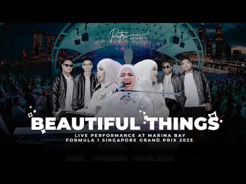 BENSON BOONE - BEAUTIFUL THINGS, PUTRI ARIANI COVER (F1 SINGAPORE LIVE PERFORM)