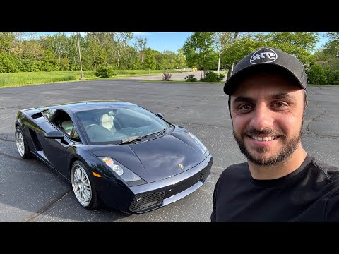 Taking my Lamborghini Gallardo to a car meet.