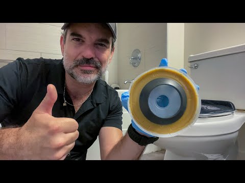 Replacing a Faulty Wax Ring on a Toilet