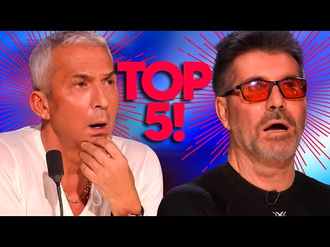 TOP 5 Singing Auditions on BGT 2024!