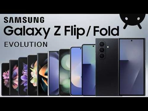 Evolution of Samsung Galaxy Z Fold / Z Flip | History