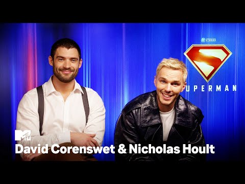 "You're quite mean!" David Corenswet & Nicholas Hoult Talk ‘Superman’