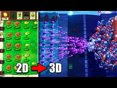 I Reimagined MORE Plants vs Zombies in 3D!