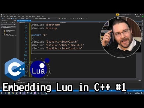 Embedding Lua in C++ #1