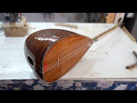 Disappearing Arts: How to Make Handmade Baglama (Saz) ? 4K