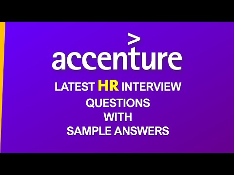 Latest Accenture HR Interview Questions and Sample Answers for Freshers 2024