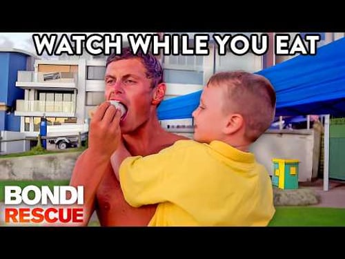 Bondi Rescue Moments to Watch While You Eat