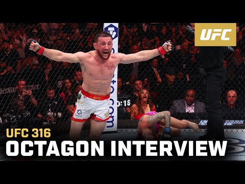 Merab Dvalishvili Octagon Interview | UFC 316
