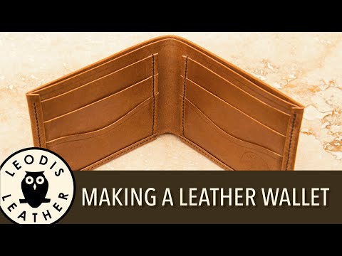 Making a Handmade Leather Wallet