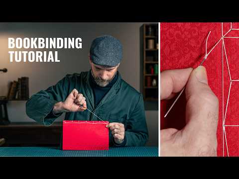 Bookbinding Tutorial - Japanese Hemp Leaf Binding