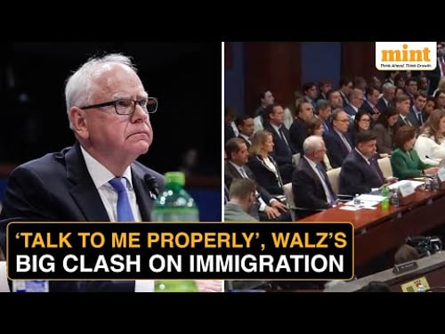 WATCH: Tim Walz Grilled By GOP Lawmakers On Immigration | ‘Talk To Me Properly’, Walz