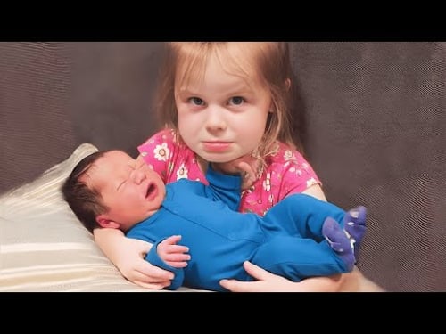 Funny Baby Moments 😂 Try Not to Laugh at These Funny Baby Reactions!