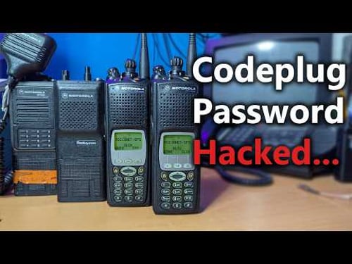 Hacking Passwords off Motorola Radios
