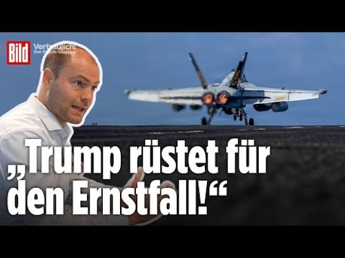 USA sind angriffsbereit: Satellitenbilder zeigen Aufmarsch vor Iran | Vertraulich-Clips