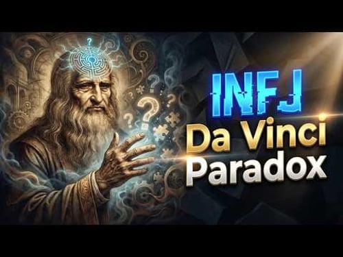The Da Vinci Paradox: Why INFJs Are Brilliant Yet Misunderstood