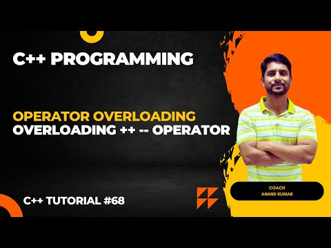 Overloading ++ - - Operator | Operator Overloading in C++ | In Hindi