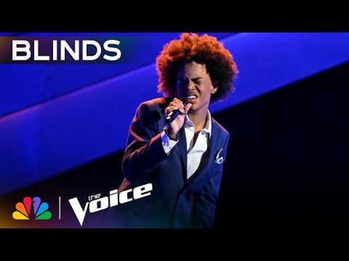 17-Year-Old Pours His Heart Into John's "Glory" | The Voice Blind Auditions | NBC
