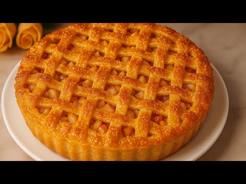 من وصفات الجدة القديمة!! وصفة فطيرة التفاح الكلاسيكية...!!!