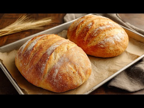 Bread in 1 Hour for the Whole Week❗ Every Bite Melts on Your Tongue!