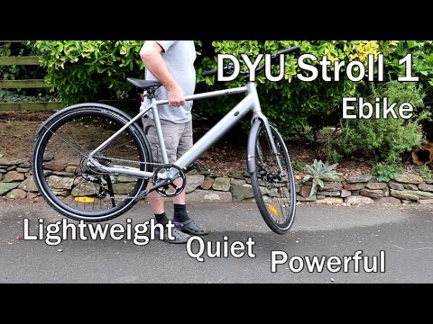 DYU Stroll 1 Ebike. Superb design and features. Quiet ride. Excellent price.