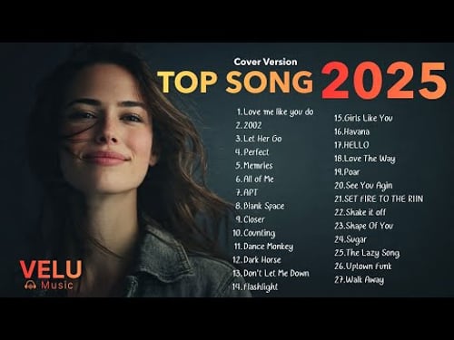 Top Cover Songs 2025 πβ¨ Best International Hits | Velu Music