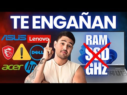 Las MENTIRAS de las MARCAS de PORTÁTILES (Venden Humo)